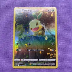 Turtwig GG31/GG70 Crown Zenith: Galarian Gallery Full Art Card NM - Image 1