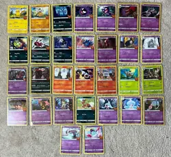 Halloween 🎃 Pokemon TCG Trick Or Trade BOOster 30 Card Complete Master Set 2022 - Image 1