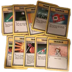 Pokemon Energy And Trainer Cards - Image 1