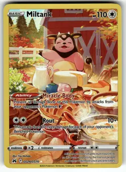 Miltank GG24/GG70 Crown Zenith: Galarian Gallery NM Pokemon Card TCG - Image 1