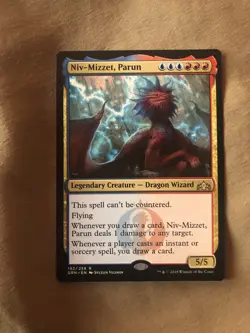 Magic The Gathering MTG NIV-MIZZET, PARUN Guilds of Ravnica NM Near Mint - Image 1