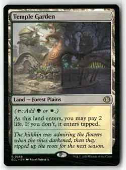 Temple Garden Lorwyn Eclipsed MTG NM - Image 1