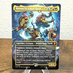 Heroes in a Half Shell (Borderless) Teenage Mutant Ninja Turtles Commander - Nea - Image 1