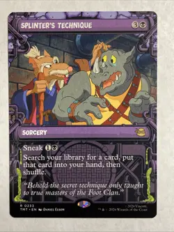 Splinter's Technique (Showcase) Teenage Mutant Ninja Turtles Regular - Image 1