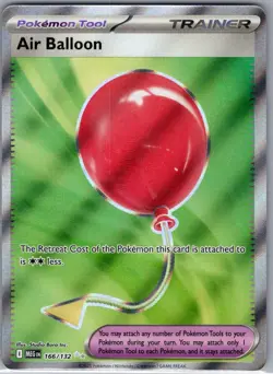 Air Balloon 166/132 ME01: Mega Evolution - Pokemon Card - NM - Image 1