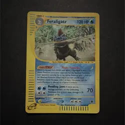 Pokemon Feraligatr Holo Rare 120 HP Expedition Base Set 012/165 Stage 2 Card - Image 1