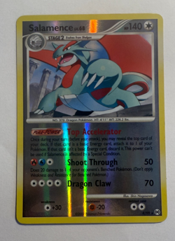 Salamence Reverse Holo 8/99 Arceus 2009 LP Pokemon TCG - Image 1