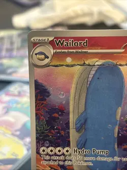 Pokemon - Scarlet & Violet Journey Together 162/159 - WAILORD - NM - Pack Fresh - Image 4
