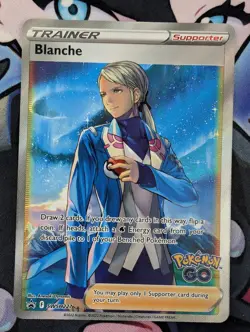 Blanche SWSH227 Black Star Promo Full Art Pokemon TCG Sword and Shield NM-M - Image 1