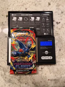 VERY HEAVY!! (22.58g) Pokemon Phantasmal Flames – Factory Sealed Booster Pack! - Image 1