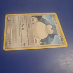 Pokemon TCG Snorlax Diamond & Pearl Rare 37/130 - LP - Image 2