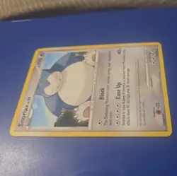Pokemon TCG Snorlax Diamond & Pearl Rare 37/130 - LP - Image 3
