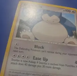 Pokemon TCG Snorlax Diamond & Pearl Rare 37/130 - LP - Image 4