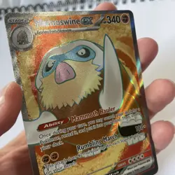 Mamoswine ex 174/159 - Ultra Rare - Journey Together - Pokemon TCG - NM - Image 5