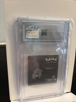 1999 Pokemon Stickers Chansey Series 1 Bonus Prism Sticker CGC 9 MINT PR41 - Image 2