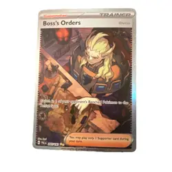 Pokemon TCG Boss's Orders Trainer Special Illustration Rare 265/193 NM - Image 1