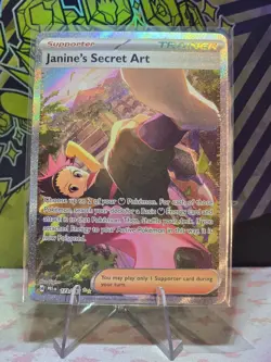 Pokemon TCG Janine’s Secret Art 173/131 Prismatic Evolutions SIR NM - Image 1