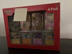 Pokemon 4 Mini Tins 151 SAMS CLUB EXCLUSIVE FACTORY SEALED BRAND NEW - Image 1