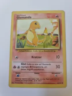 PSA EGS 9.5 9,5 gem Glumanda 1st Edition Pokemon German Set 46/102 Charmainder - Image 1