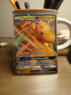 Pokemon TCG Sun & Moon Dragonite GX 152/236 Sm-Unified Minds Holo - Image 1