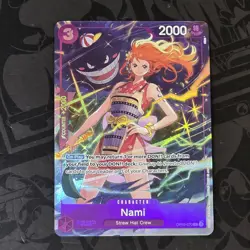 Nami OP09-070 Premium Card Collection Vol.4 One Piece Gengar Nami English - Image 1