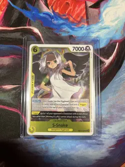 S-Snake EB03-059 (R) Rare Foil Extra Booster Heronies Edition One Piece TCG - Image 1