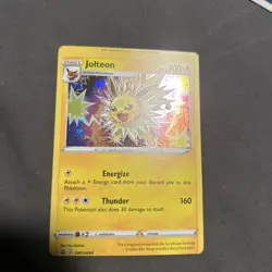 Jolteon SWSH094 SWSH: Sword & Shield Promo Cards Holo misprint - Image 1