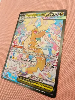 Mega Dragonite EX Pokemon Card Holo 370 HP 290/217 Mega Evolution EX - Image 3
