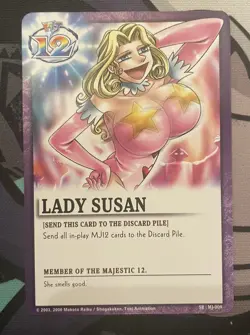 Zatch Bell!: The Card Battle - Lady Susan MJ-009 - SR - HP/DMG - 2006 - TCG CCG - Image 1