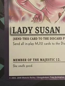 Zatch Bell!: The Card Battle - Lady Susan MJ-009 - SR - HP/DMG - 2006 - TCG CCG - Image 5