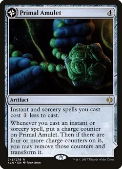 Primal Amulet // Primal Wellspring - Ixalan | MTG Card - Image 1