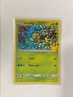 Turtwig McDonald's 25th Anniversary Promo Card 004/025 NM Condition 2021 - Image 1
