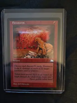 MTG, Firestorm, Weatherlight set, RARE EX cond. 1997 - Image 1