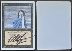 Signed MtG Magic Dan Frazier Artist Proof _ Revised _ GLOOM _ VHTF 1/100! - Image 1