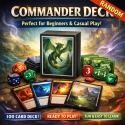 Mystery Budget Commander Deck Magic the Gathering 100 Cards Ready to Play - Image 1