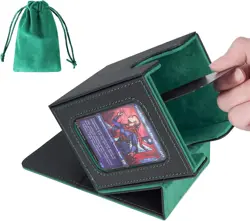 Card Deck Box for Commander Display Fits 100 Double Sleeved AFIING MTG Storage - Image 1