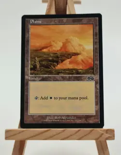 Plains (M.1) Urza´s Saga Magic Karte MTG Englisch Ebene (M.1) 331/350 - Image 1