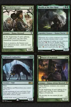 WEREWOLF Innistrad Commander Deck MTG Magic Wolf Tovolar Dire Overlord Green Red - Image 5