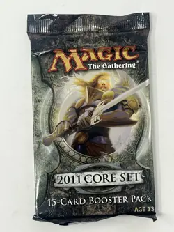 Magic The Gathering 2011 Core Set 15-Card Booster Pack - New Factory Sealed - Image 1