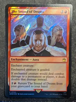 The Sound of Drums - Surge Foil - UB Doctor Who (MTG) - Image 1