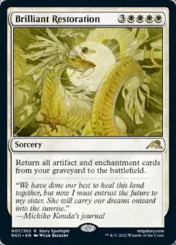 Brilliant Restoration Mtg Magic English NM - Image 1