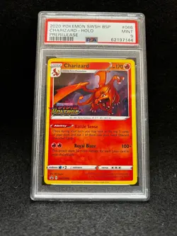 Pokemon CHARIZARD SWSH066 (Prerelease Promo) Vivid Voltage - PSA 9 - Image 1