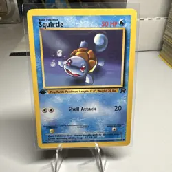Squirtle 68/82 - 1st Edition Team Rocket - Vintage WOTC Pokemon Card - NM - Image 1