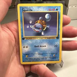 Squirtle 68/82 - 1st Edition Team Rocket - Vintage WOTC Pokemon Card - NM - Image 3