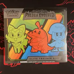 Nintendo Pokemon TCG Scarlet & Violet - Paldea Evolved Elite Trainer Box - 9 Pks 820650853661 - Image 1
