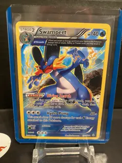 Pokemon TCG Swampert 36/160 Holo Rare Primal Clash NM Near Mint - Image 1