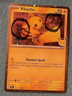🌀DOUBLE SWIRL Pikachu 051/162 🌀2026 Pokemon Day 30th Anniversary Promo - Image 1