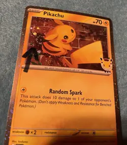 🌀DOUBLE SWIRL Pikachu 051/162 🌀2026 Pokemon Day 30th Anniversary Promo - Image 4