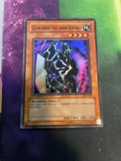 Gearfried The Iron Knight Holo Rare 1st Edition Yu - Gi - Oh Card - Image 1