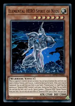 Elemental HERO Spirit of Neos MP25-EN268 Ultra Rare 2025 Mega-Pack Yu-Gi-Oh NM - Image 1